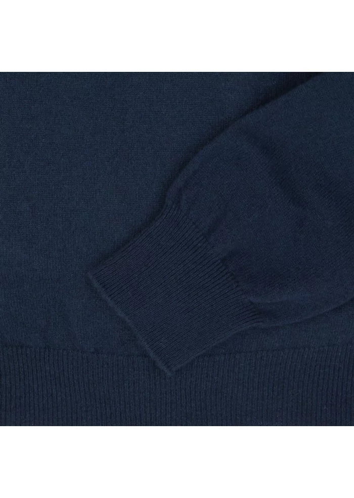 maglione uomo riviera cashmere girocollo blu