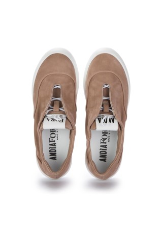ANDIA FORA | SLIP ON NINA LAVE TAUPE BROWN