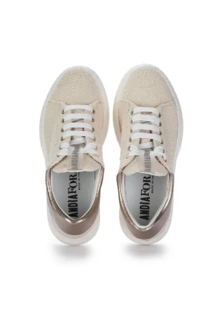 ANDIA FORA | SNEAKERS ZOE CUT DUDLEY CREME