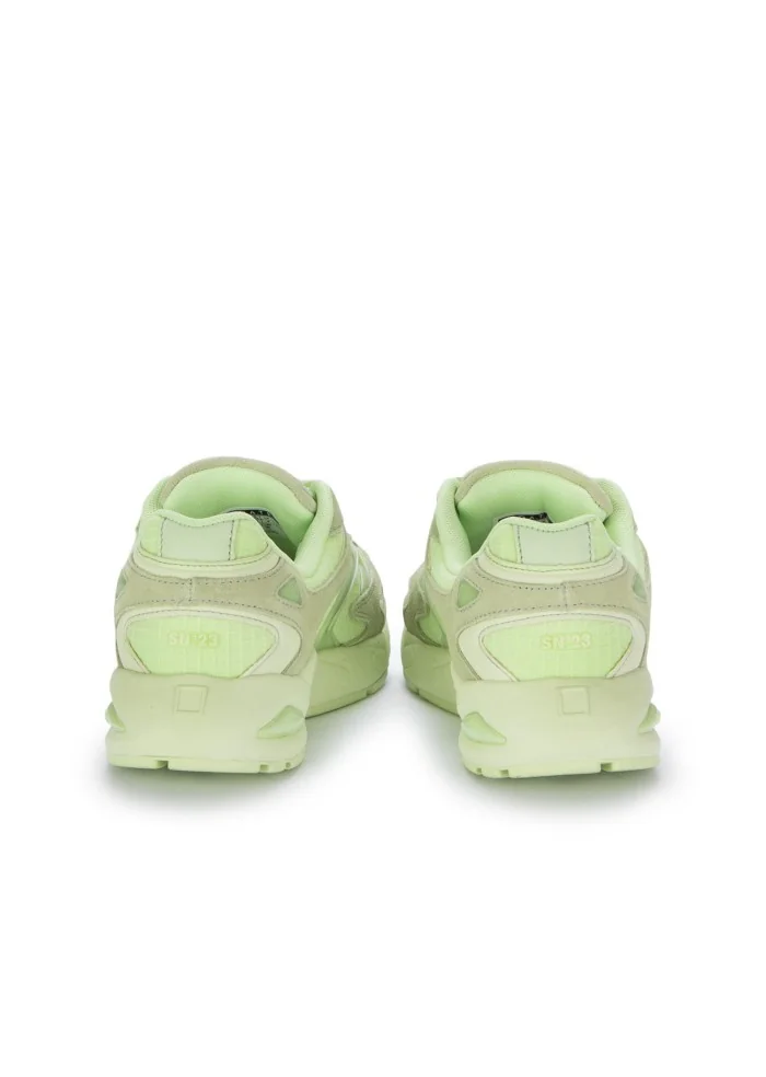 womens sneakers date sn23 lime green