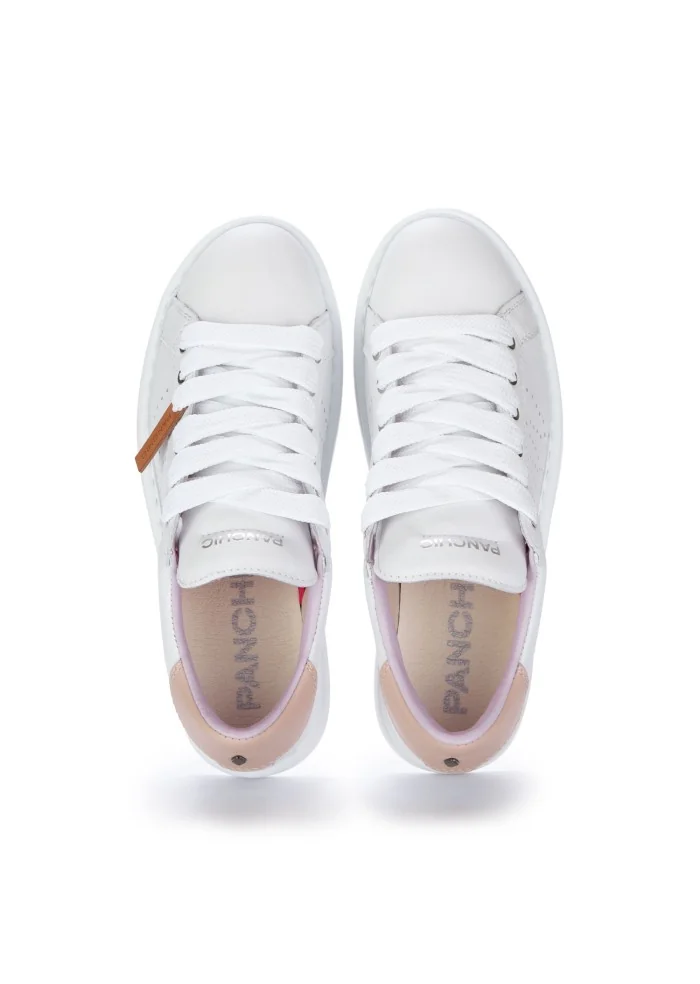 sneakers donna panchic pelle bianco