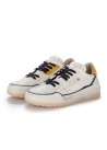 BARRACUDA | SNEAKERS EARVING WHITE BLUE YELLOW
