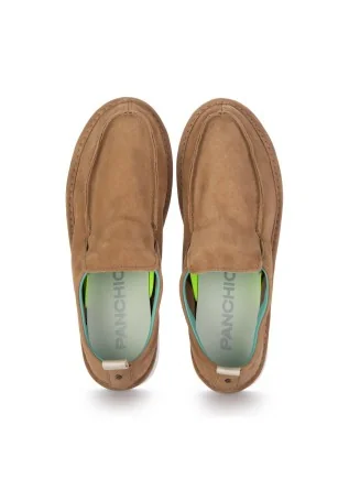 PANCHIC | SLIP ON SUEDE BISCUIT BROWN