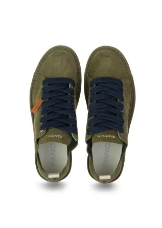 PANCHIC | SNEAKERS SUEDE GREEN BLUE