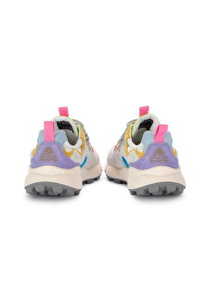 womens sneakers flower mountain yamano 3 white pink grey