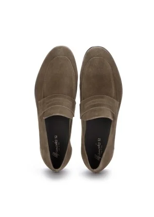 MANOVIA 52 | LOAFERS SUEDE HASH BROWN