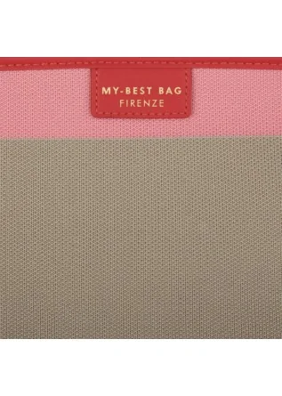 MY BEST BAG | SHOULDER BAG GARDEN BEIGE PINK RED