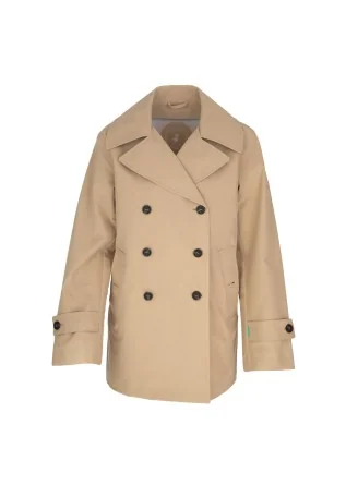womens trench coat save the duck grin18 sofi beige
