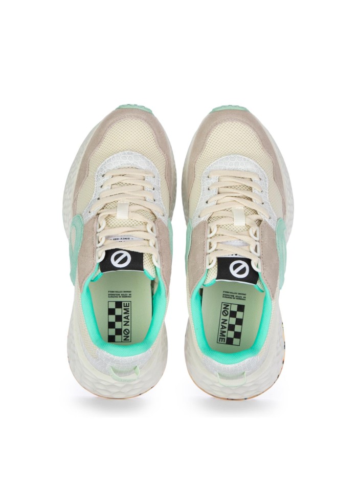womens sneakers no name carter jogger beige water green