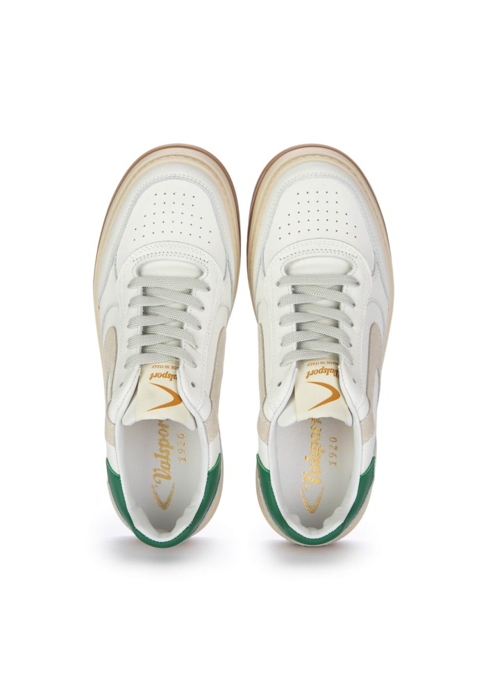 sneakers uomo valsport hype classic bianco verde
