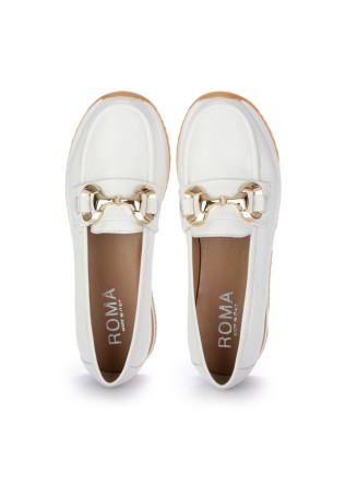 ROMA | LOAFERS NAPPA WHITE