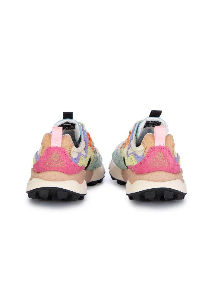 womens sneakers flower mountain yamano 3 pink beige mutlicolor