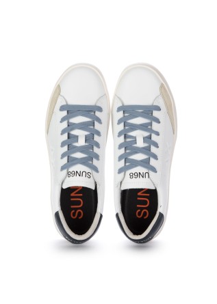 SUN68 | SNEAKERS STREET LEATHER WHITE