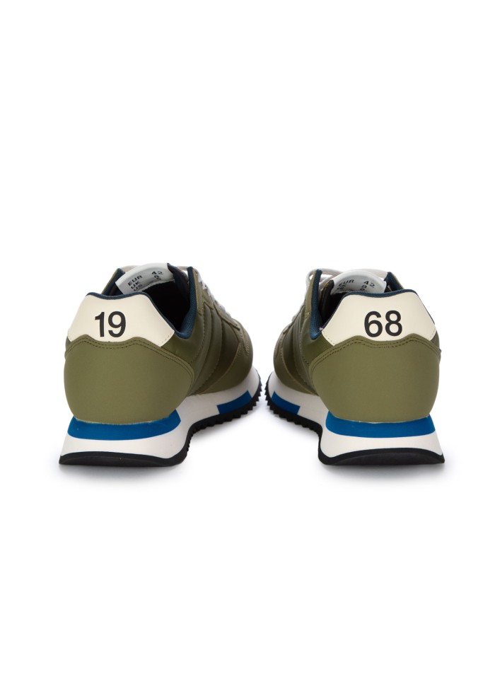 sneakers uomo sun68 niki solid verde