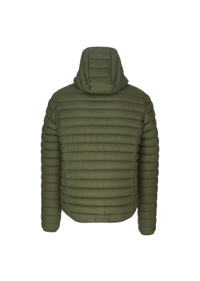 mens down jacket save the duck giga18 donald olive green