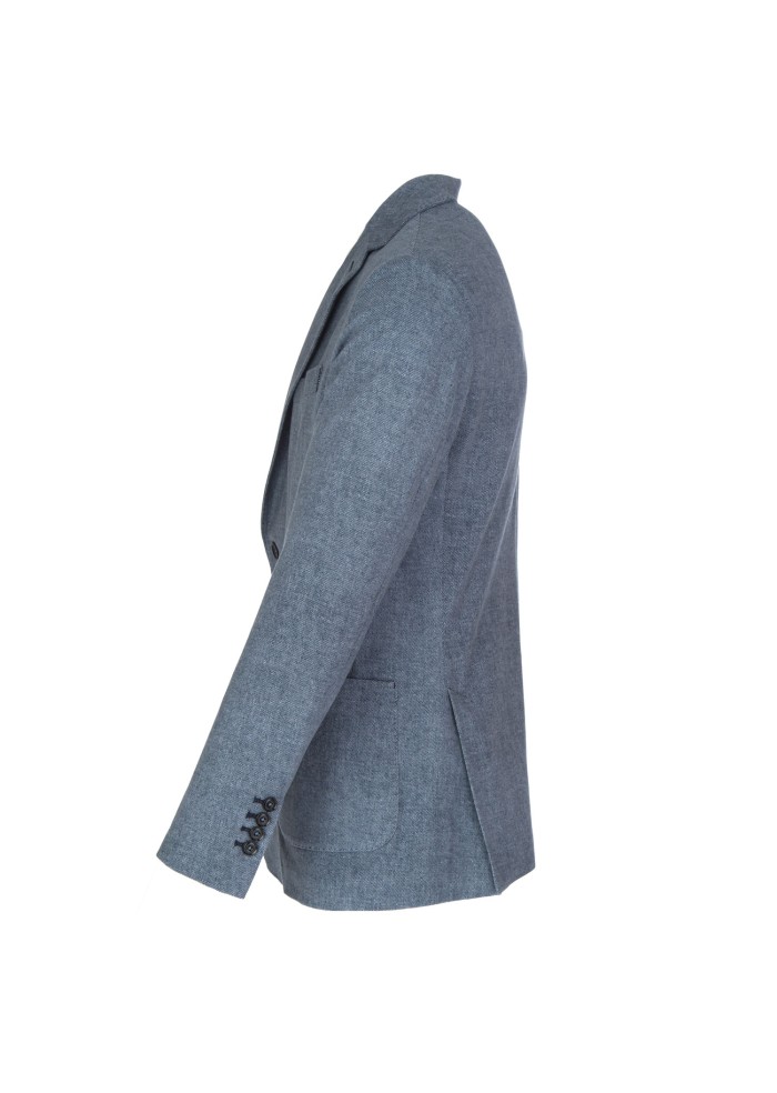 giacca uomo circolo 1901 jersey blu melange