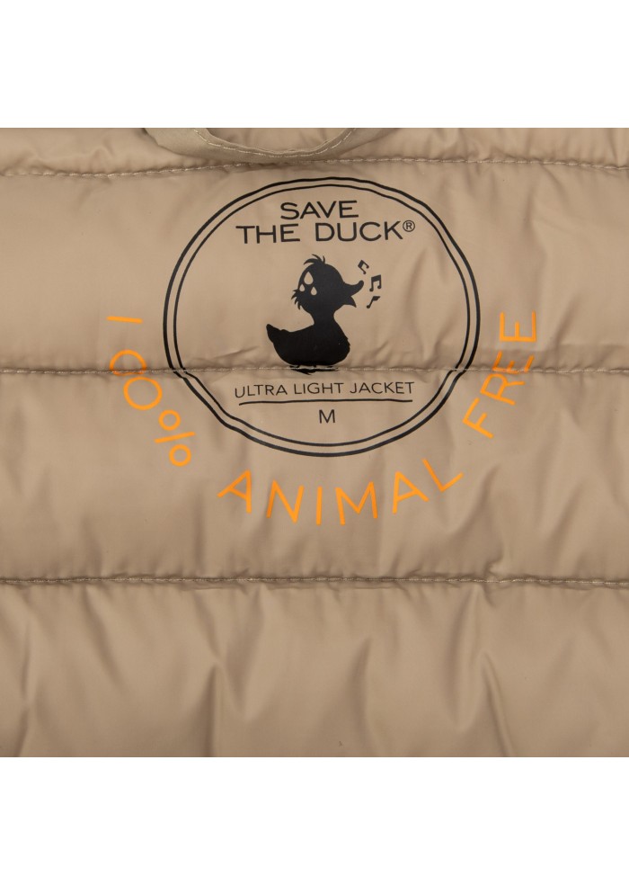 herren daunenjacke save the duck mito18 cael beige