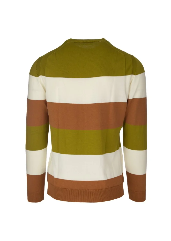 mens sweater daniele fiesoli cotton multicolor