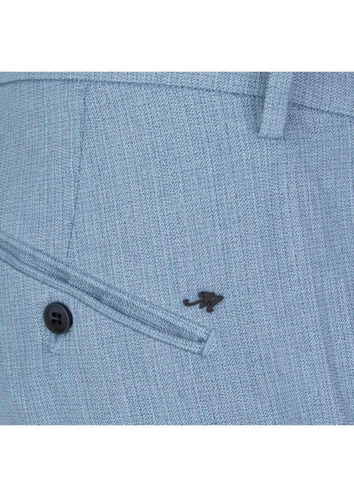 mens trousers masons osakastyle light blue