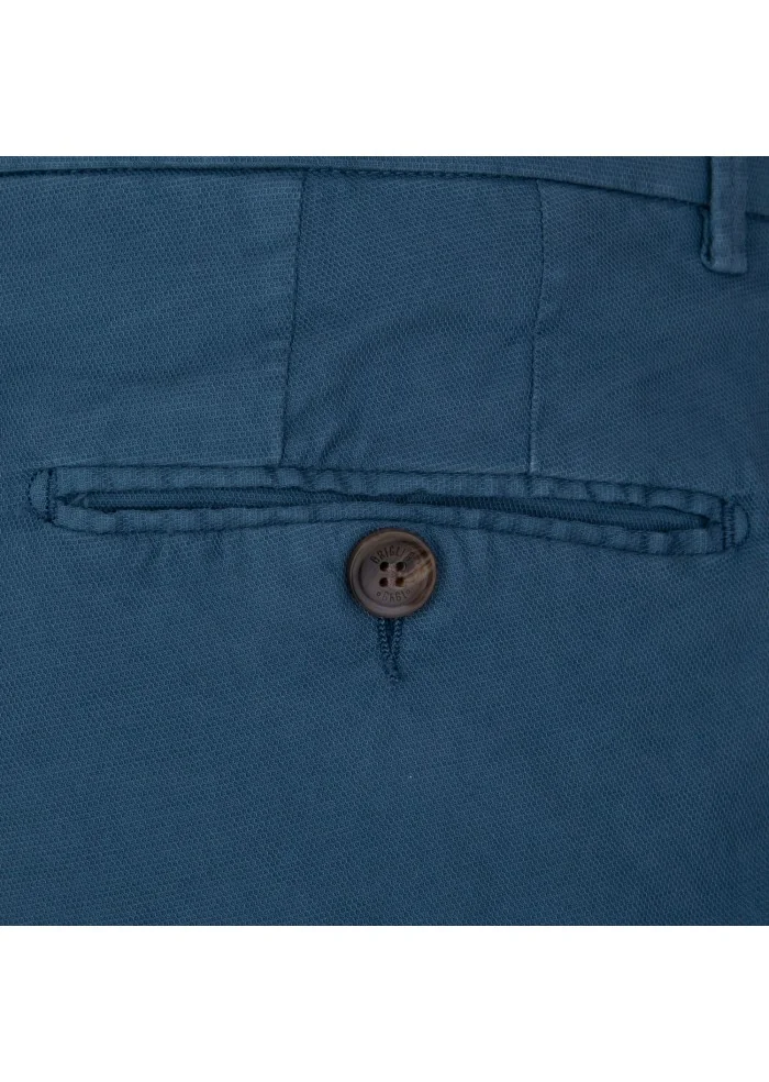 mens bermuda shorts briglia cotton blue
