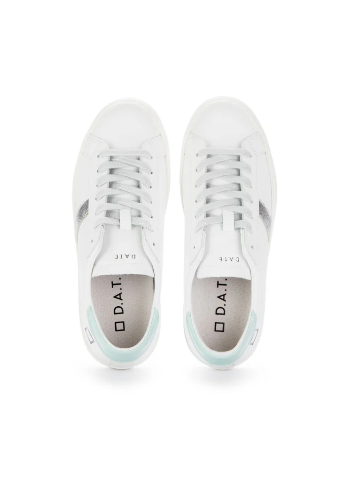 sneakers donna date hill low vintage calf bianco