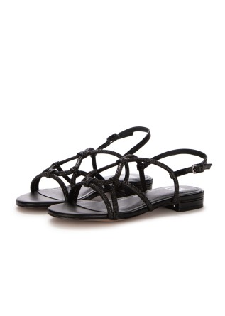 womens sandals bibi lou braided black