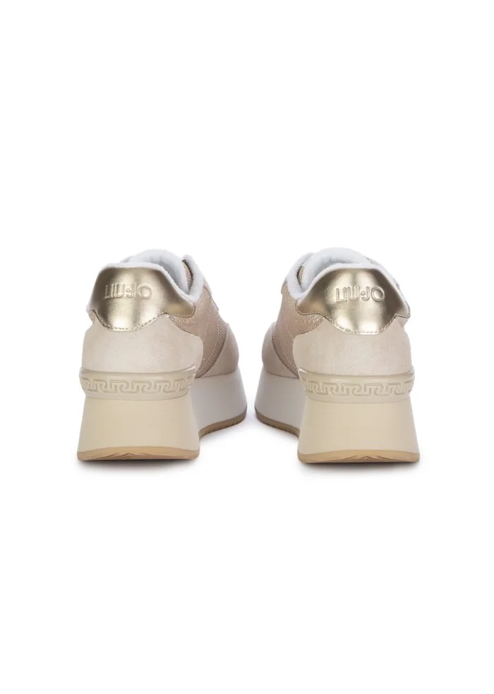 sneakers donna liu jo dreamy platform beige