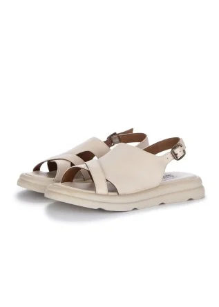 womens sandals bueno leather enveloping cream
