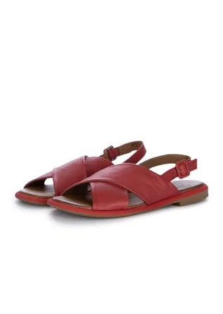 womens sandals bueno cross straps red