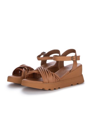 womens sandals bueno interwoven strap light brown