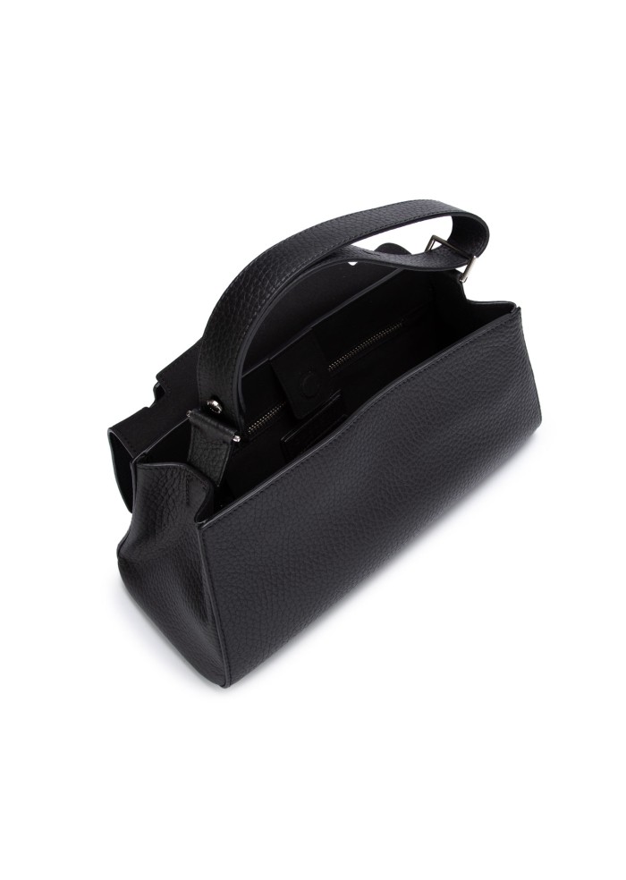 womens shoulder bag orciani sveva loungette soft black