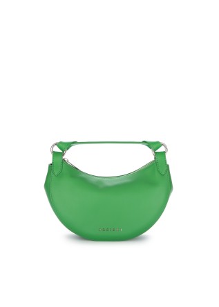 womens handbag orciani dumpling vanity mint green