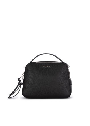 womens handbag orciani cheri soft black