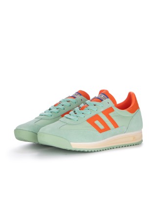 damen sneaker back 70 barkley jogger mintgrun orange