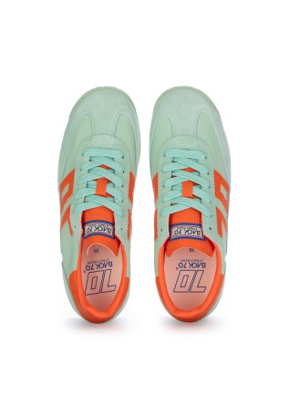 BACK 70 | SNEAKER BARKLEY JOGGER MINTGRÜN ORANGE