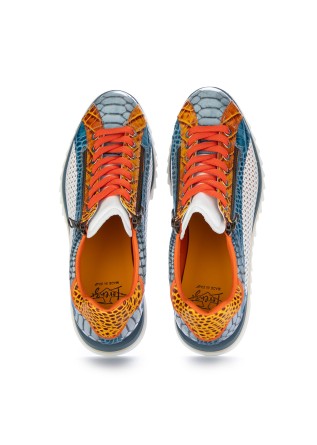 LORENZI | SCARPE ALLACCIATE FRESH COBALTO BLU MULTICOLOR