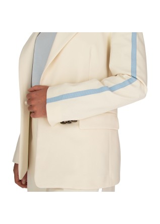 BALTI | JACKET BLAZER STRUCTURED SHOULDER CREAM WHITE