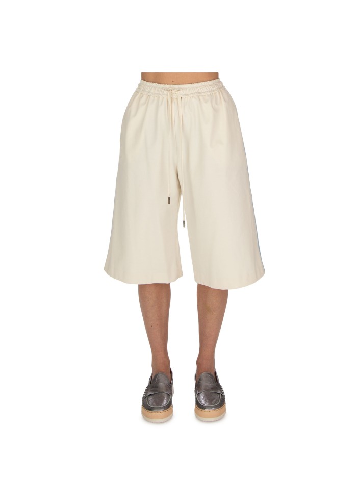 damen bermudashorts balti weitem schnitt cremeweiss