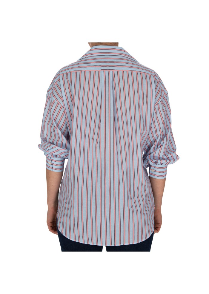 camicia donna liberty rose viola azzurro rosa