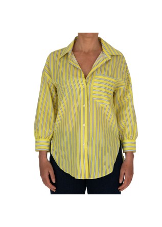 LIBERTY ROSE | CAMICIA VIOLA GIALLO AZZURRO