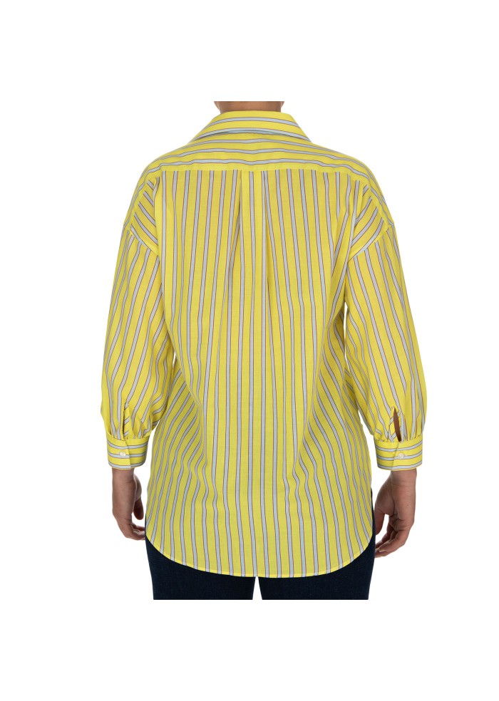 camicia donna liberty rose viola giallo azzurro