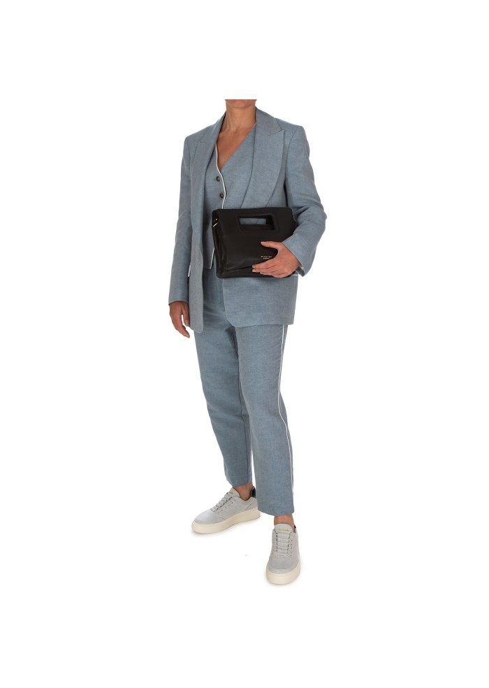 damen weste balti figurnaher linie hellblau