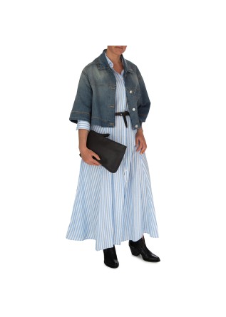 NOIR 'N' BLEU | GIACCA CORTA THEA DENIM BLU
