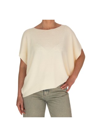 maglia leggera kartika maniche ad aletta beige