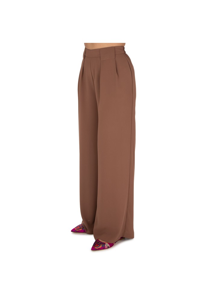 womens trousers kartika palazzo brown