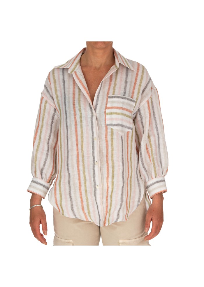 womens shirt liberty rose viola multicolor