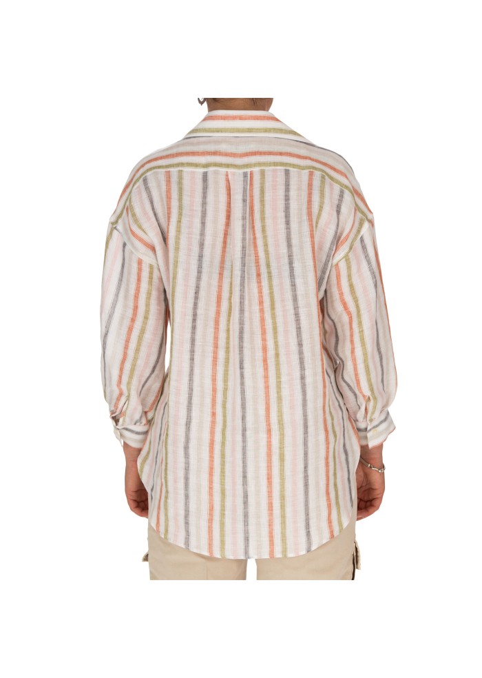 camicia donna liberty rose viola multicolor