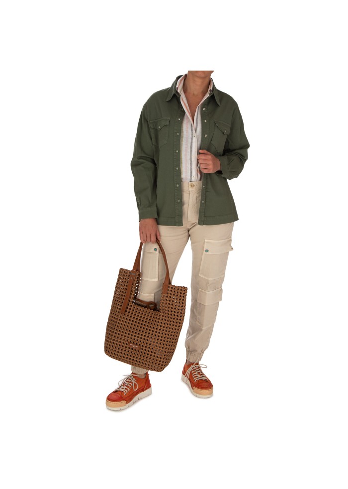 womens cargo pants masons evita beige