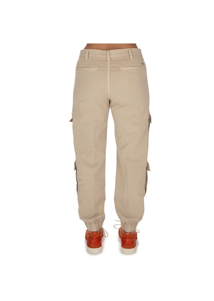 pantaloni cargo masons donna evita beige