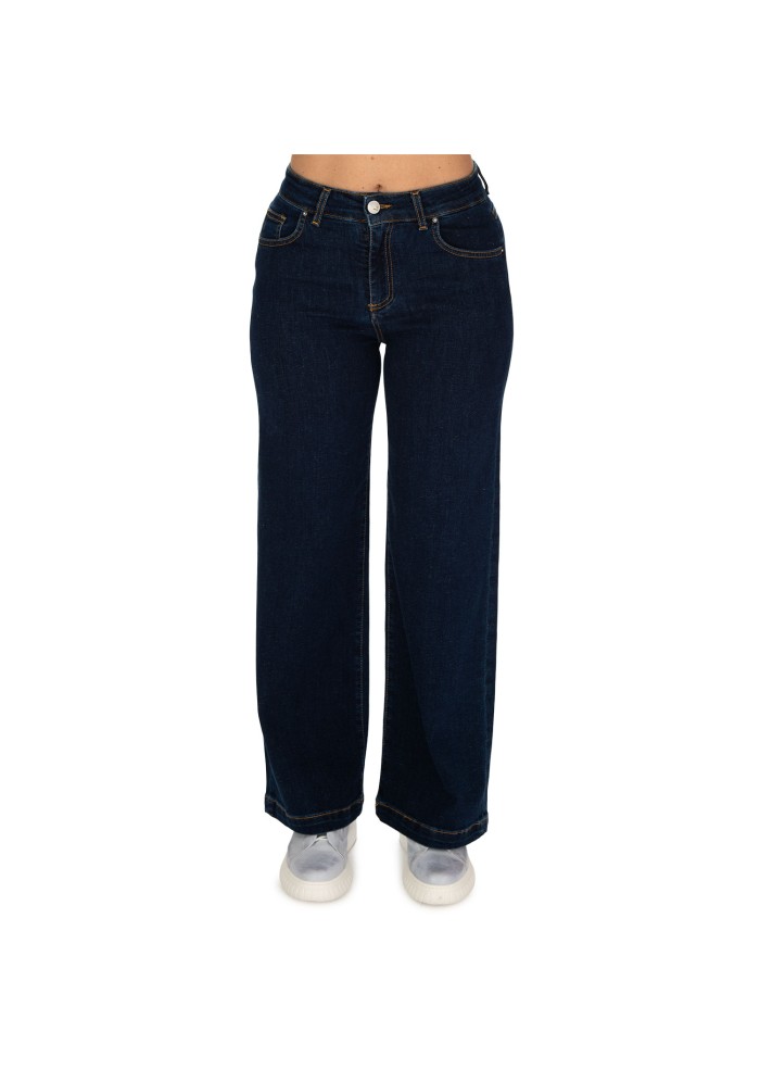 jeans donna noir n bleu denise blu scuro